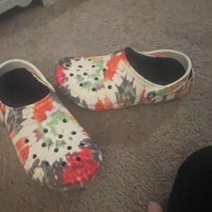 Crocs with fur inside Womens size 10